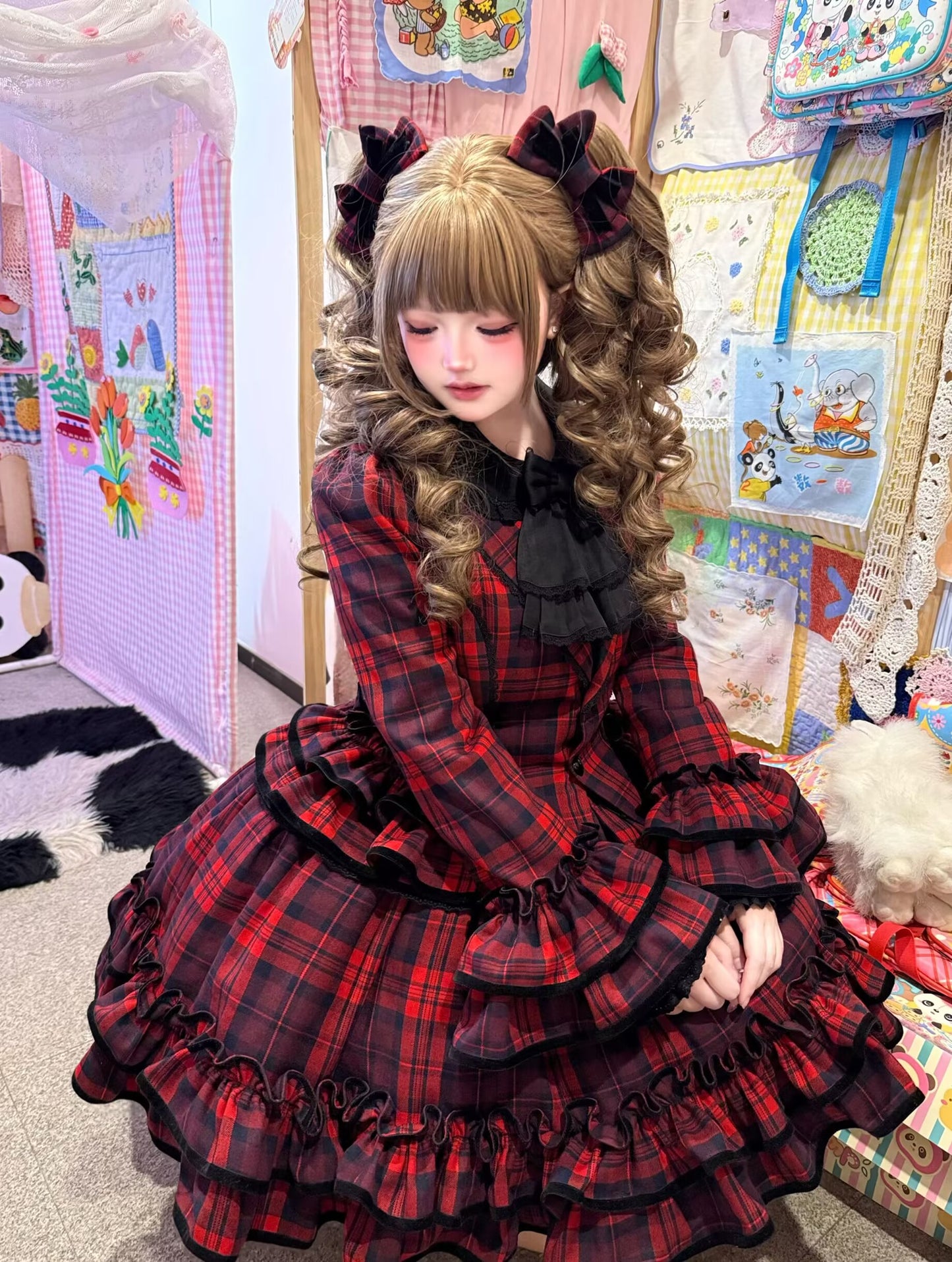 【受注予約~1/13】Chris's Notes ジャケット・スカートセット【Sugar Cookies】