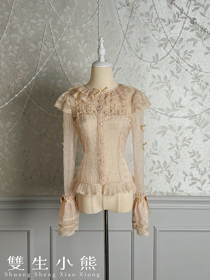 【受注予約~9/11】Gilded Dream トップス・スカート【双生小熊】