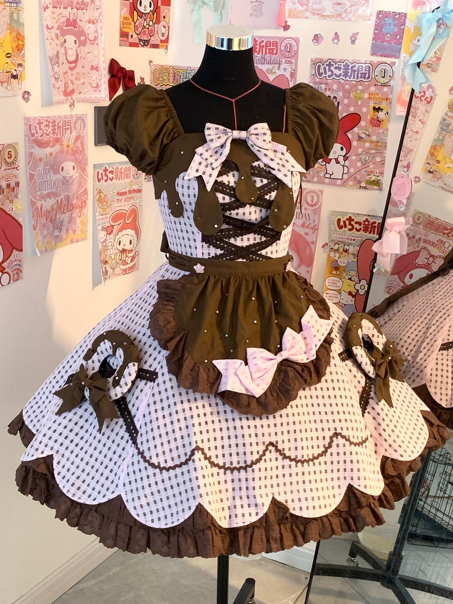 【受注予約~11/5】チョコレートドット アクセサリー【Sugar Cookies】