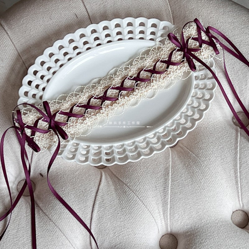 リボンテールヘッドドレス【妹抖手作工作屋】