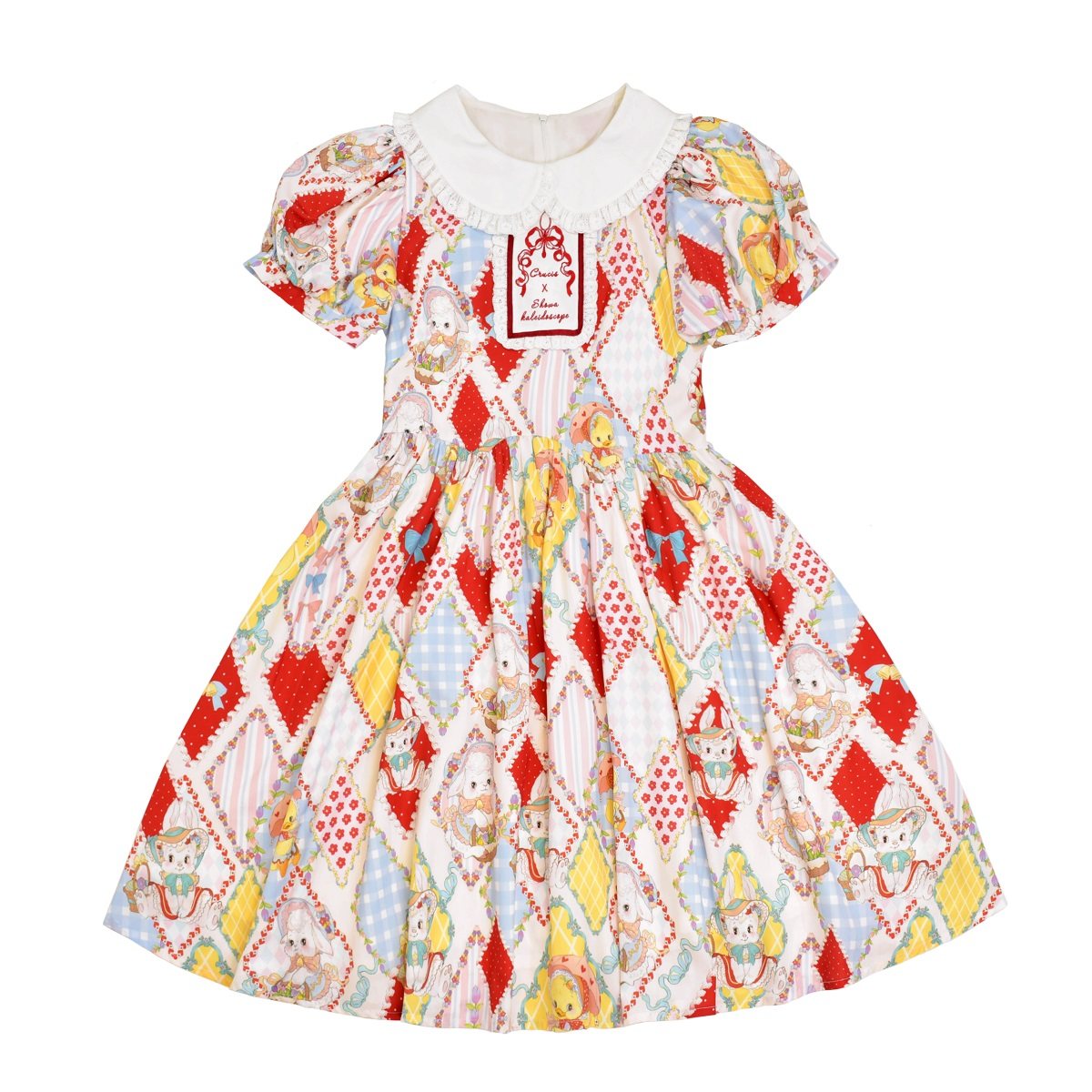 【受注予約~2/25】RETRO FLOWER ワンピース【南十字宇宙洋服社】