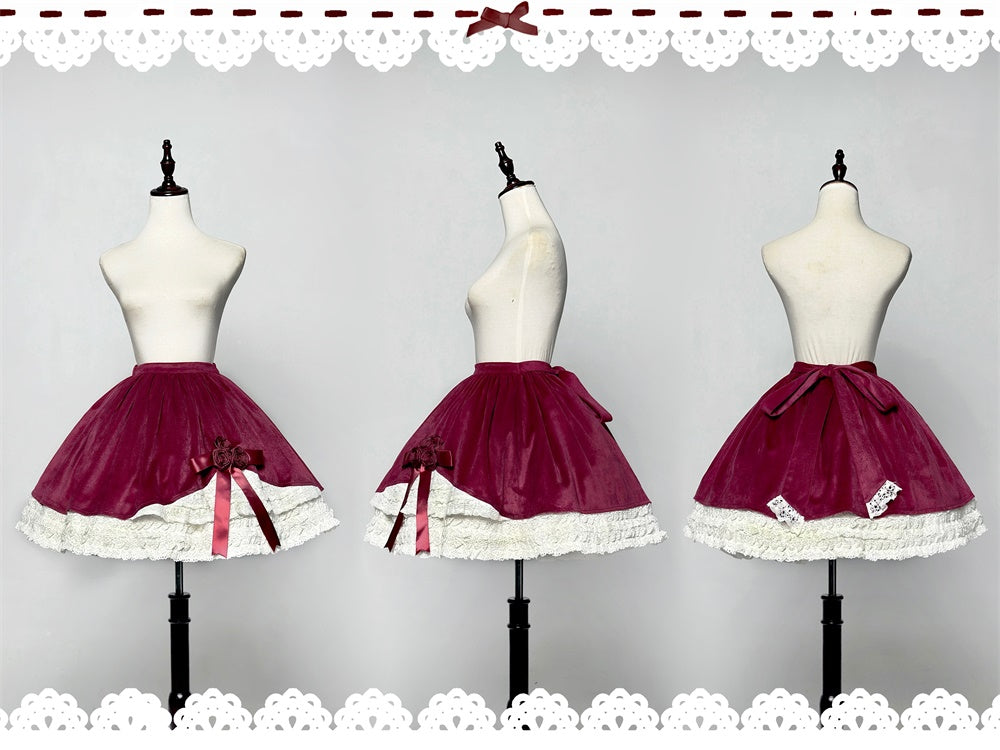 【受注予約~11/12】Winter Solstice スカート【Le Miroir】