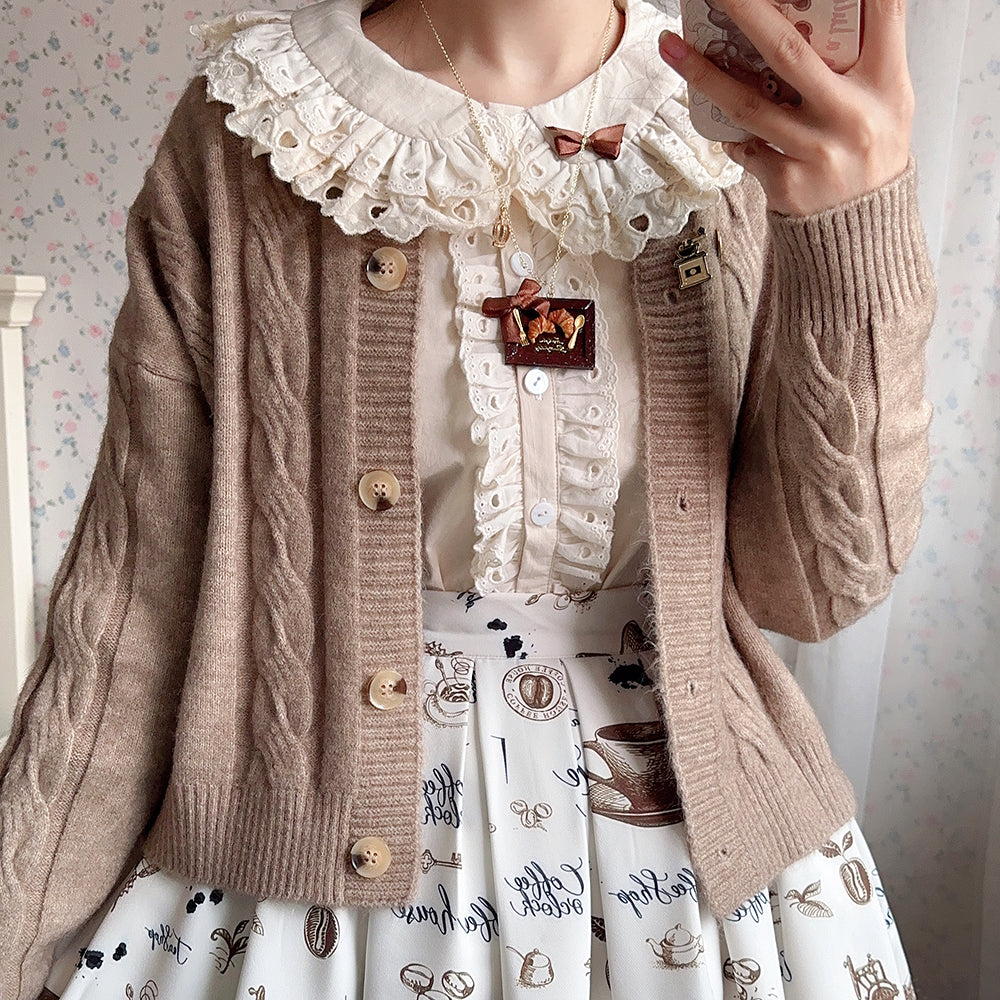 Caramel latte ニット【Miss Cube】 – Epetice