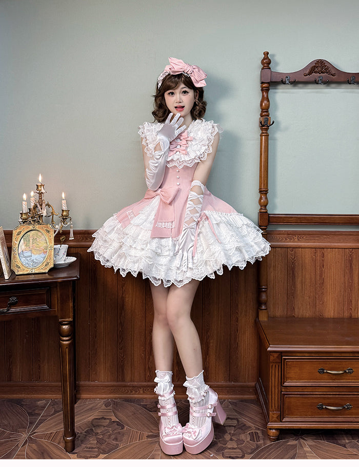 【受注予約~1/15】Miss Lady ワンピース【Alice Girl】