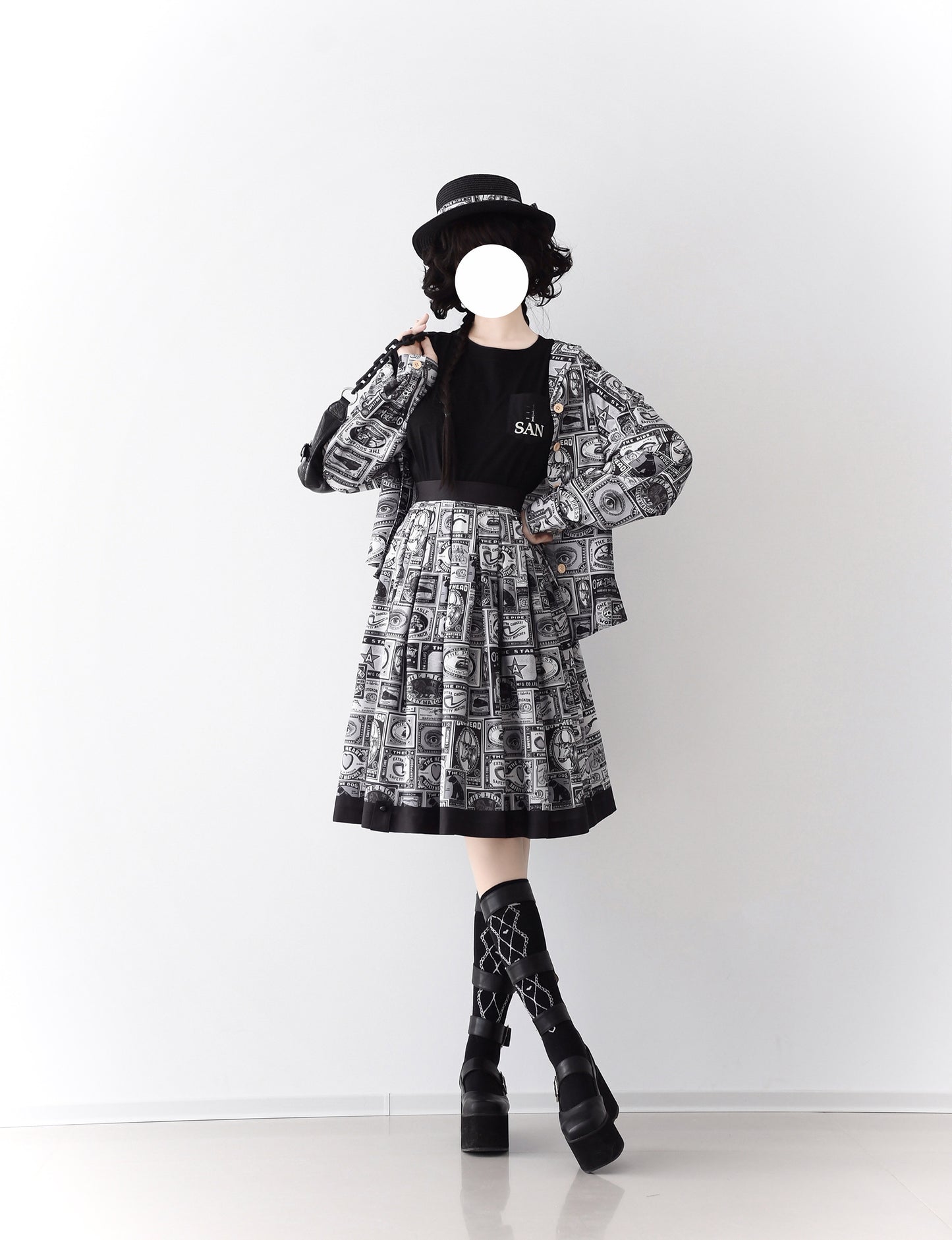 Antique Labels ブラウス【Miss Cube】