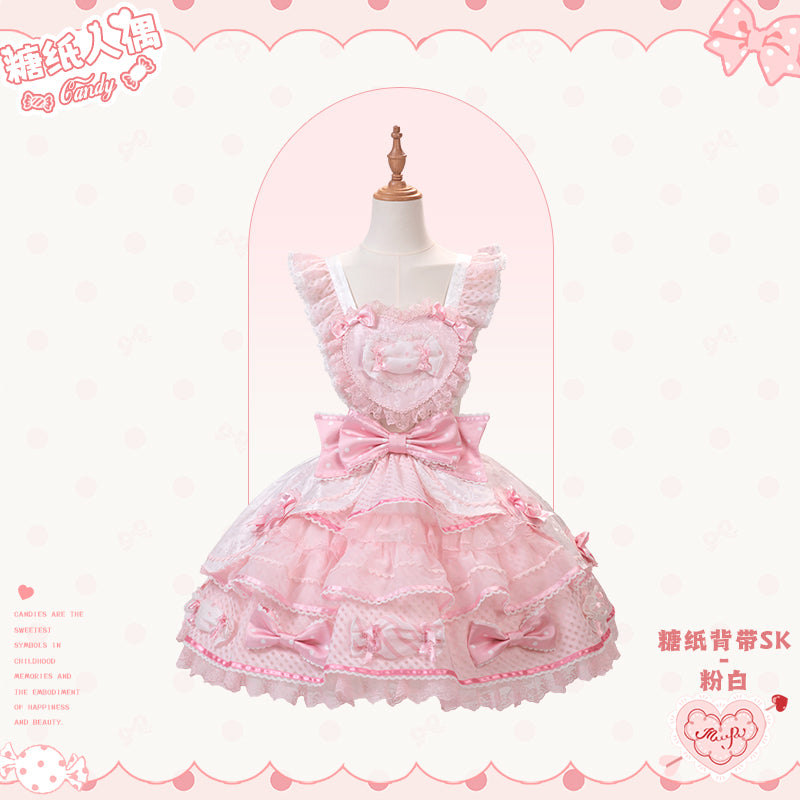 【受注予約~12/8】Candy Wrapper トップス・スカート【花与珍珠匣】