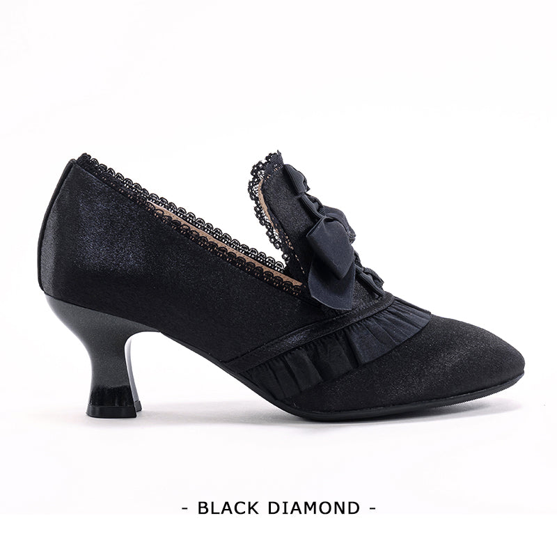 Marie Antoinette リボンヒールシューズ【Iris Corolla】