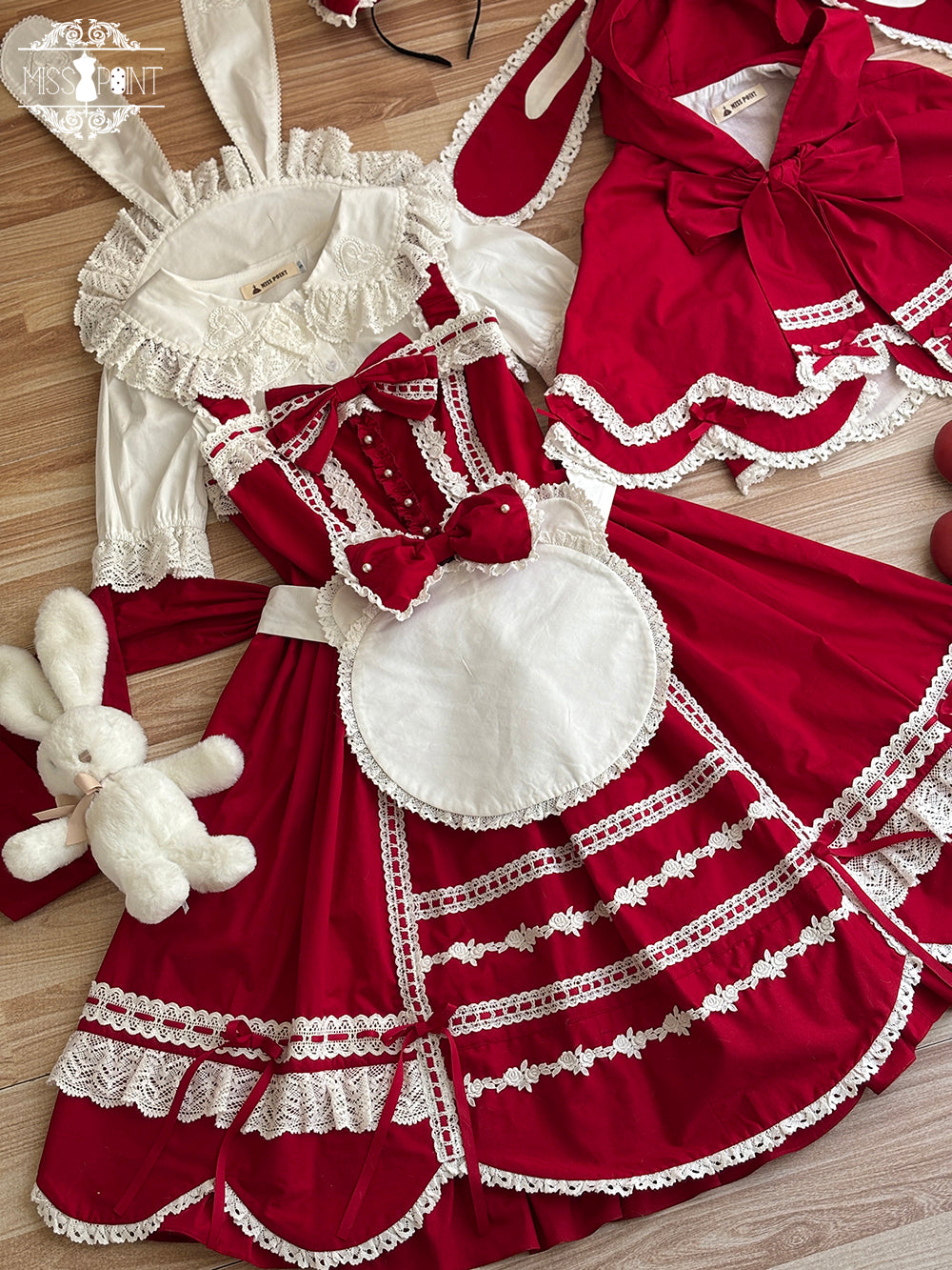 Ancient Petal Cake ジャンパースカート【Miss Point】