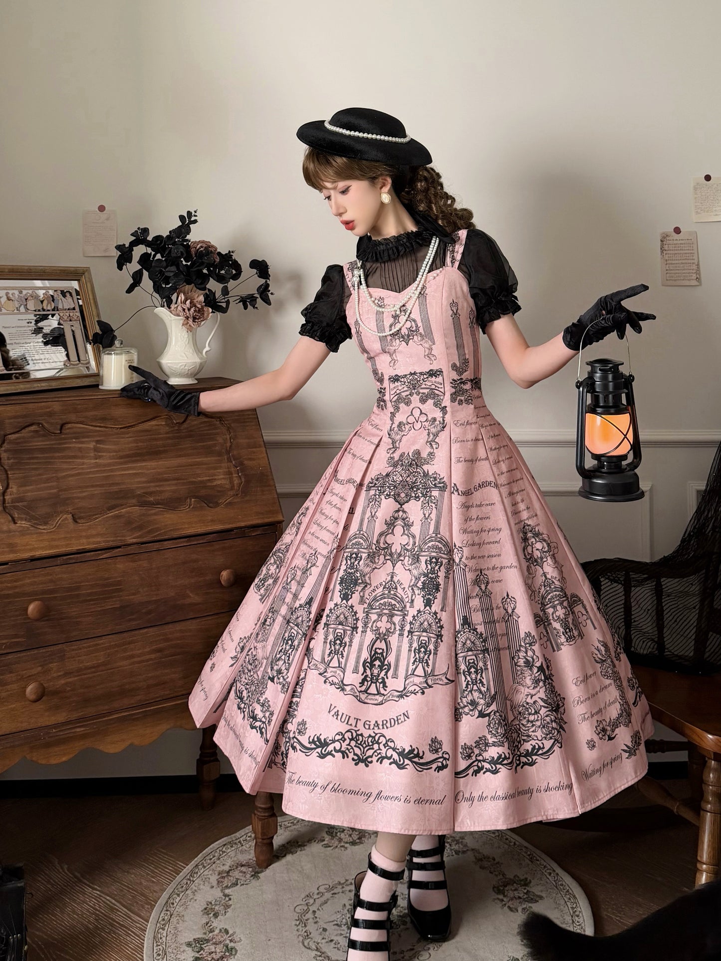 【受注予約~4/9】天使花園 ワンピース（ノーマル丈）【VaultDesign】