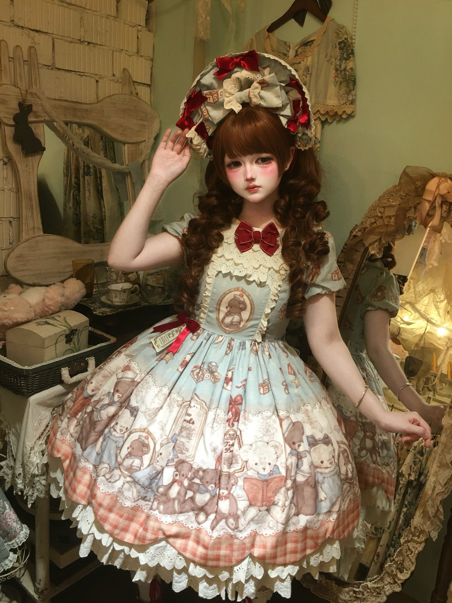【受注予約~8/4】Teddy Bear Museum アクセサリー【First Dream】