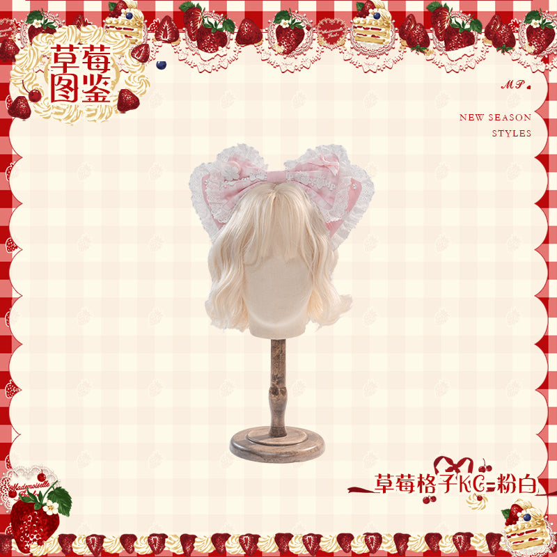 【受注予約~11/18】Strawberry Cake Illustration アクセサリー【花与珍珠匣】