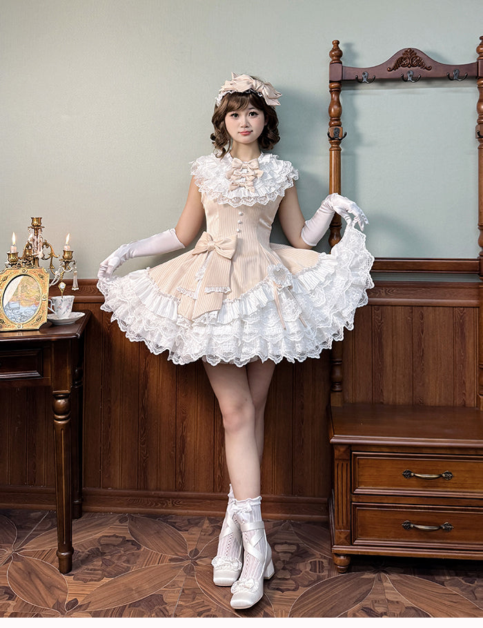 【受注予約~1/15】Miss Lady ワンピース【Alice Girl】