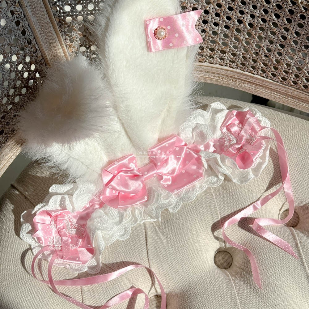 うさ耳ヘッドドレス【妹抖手作工作屋】