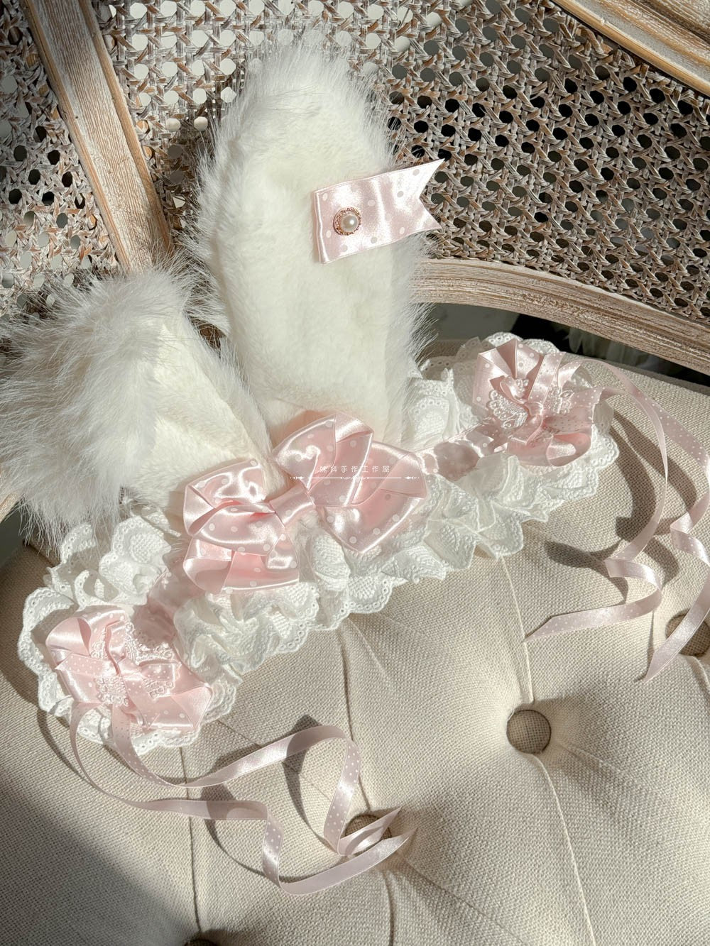 うさ耳ヘッドドレス【妹抖手作工作屋】