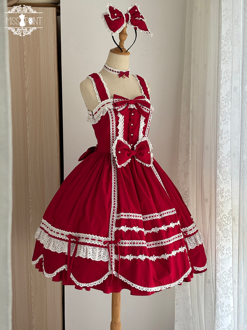 Ancient Petal Cake ジャンパースカート【Miss Point】