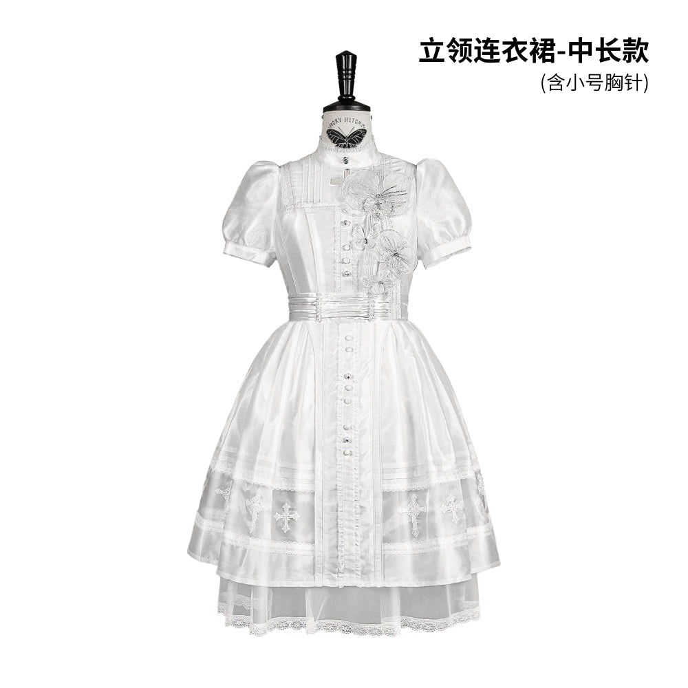 【受注予約~9/2】Spectral Orchid ワンピース(タイプ2)【魔女販售】