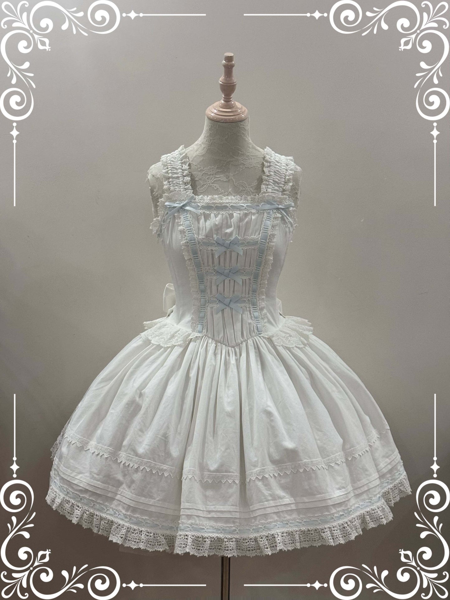 Laura Doll ジャンパースカート(ローウエスト)【小能熊】