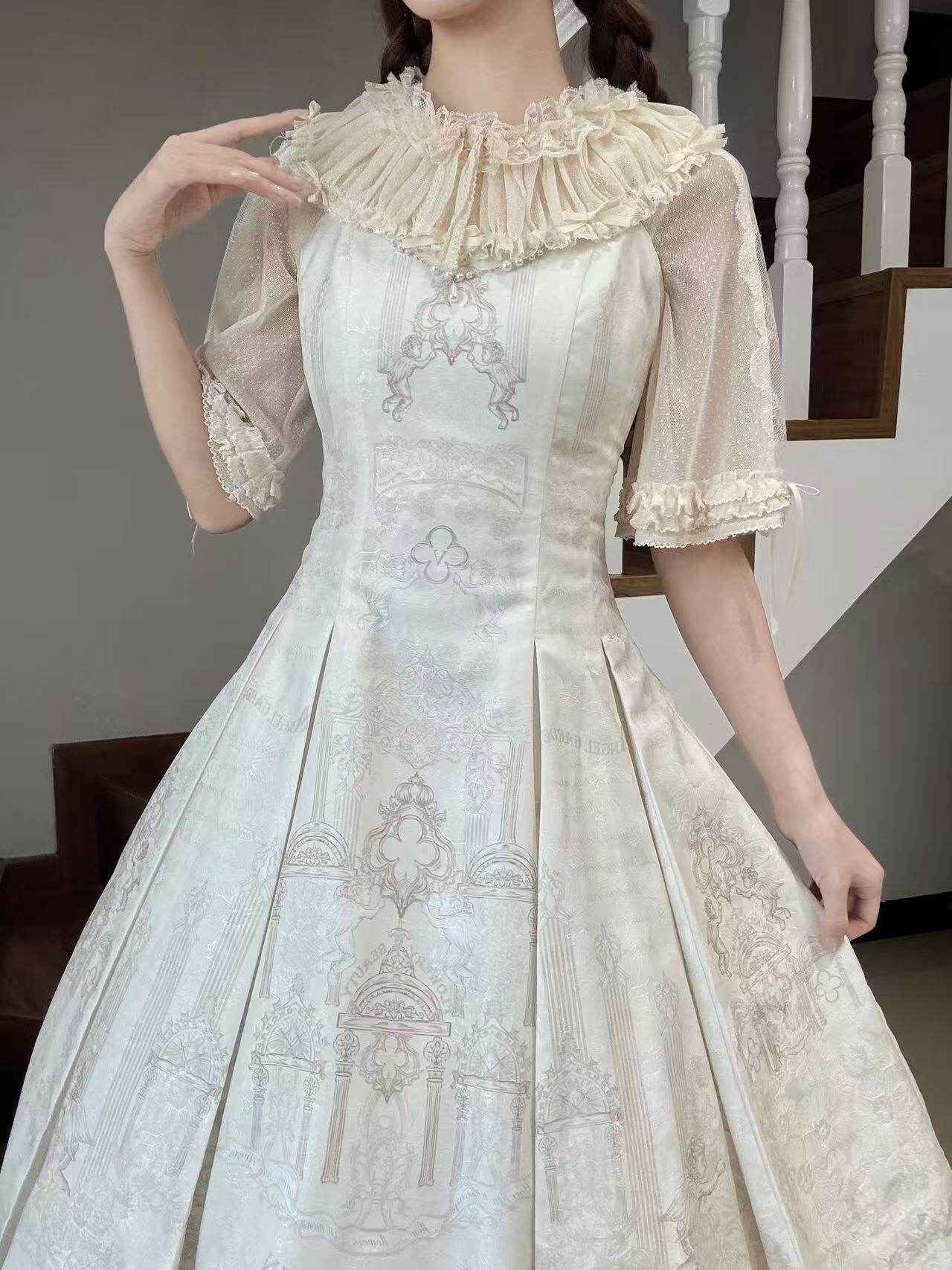 【受注予約~4/9】天使花園 ワンピース（ノーマル丈）【VaultDesign】