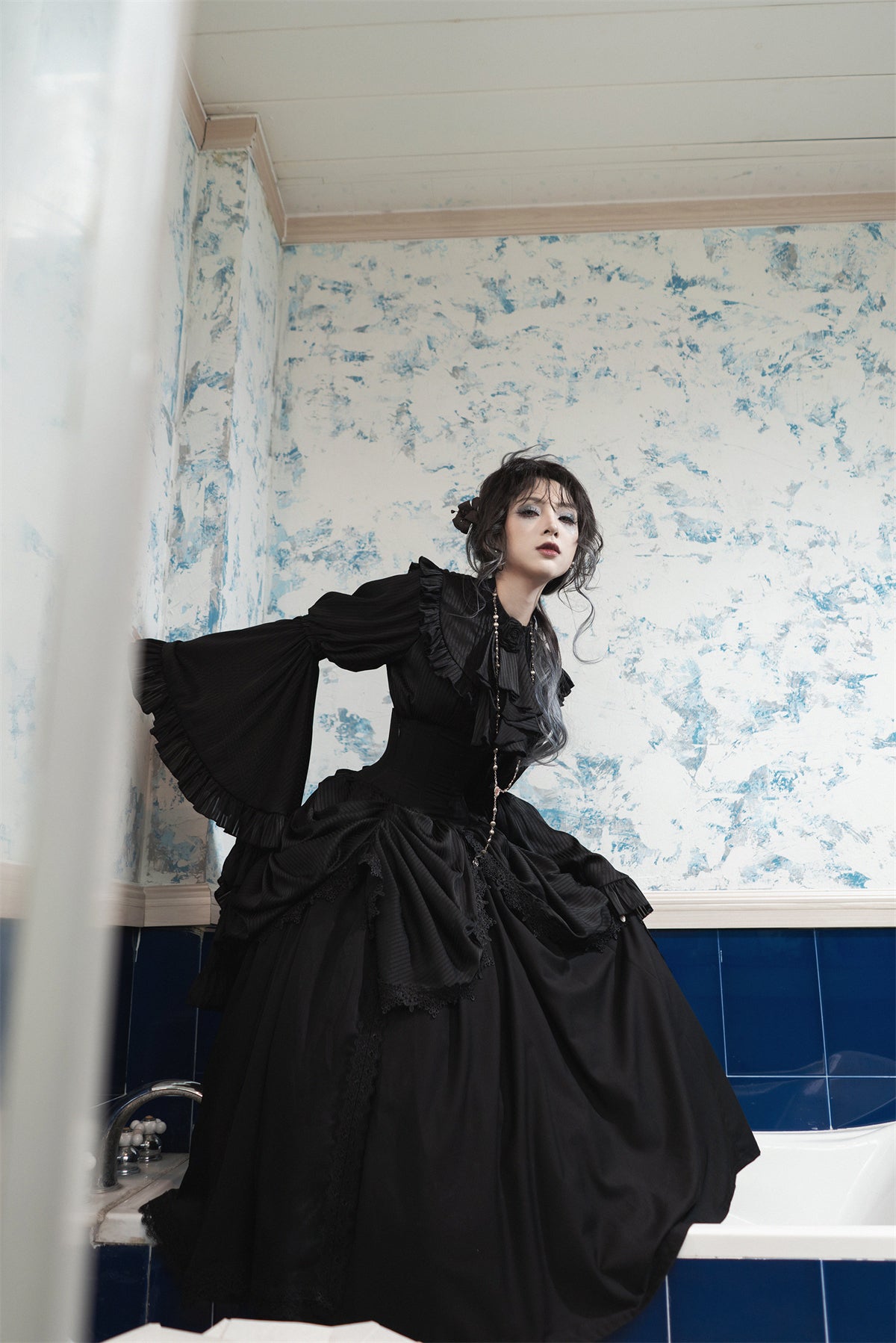 【受注予約~12/25】Sleepwalking スカート【布偶心事本】