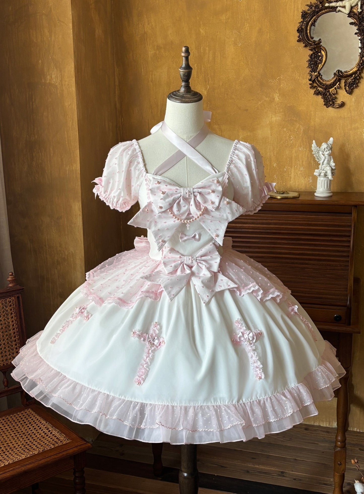 【受注予約~12/25】Sugar Cross ワンピース【Sugar Cookies】