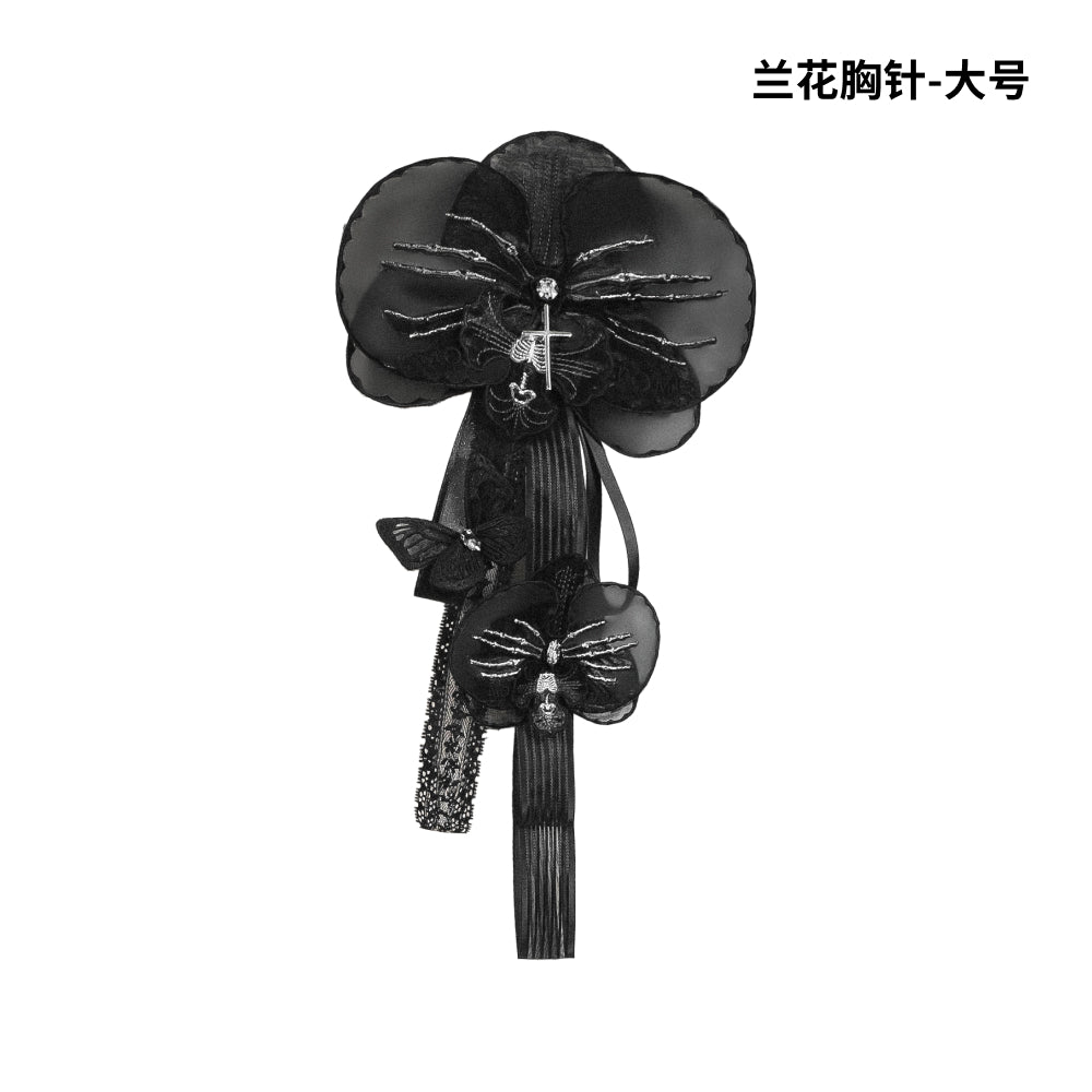 【受注予約~9/2】Spectral Orchid アクセサリー【魔女販售】