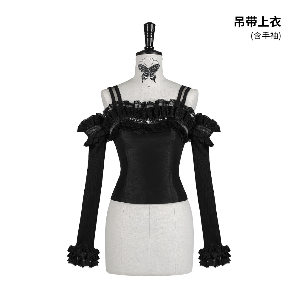 【受注予約~9/2】Spectral Orchid トップス【魔女販售】