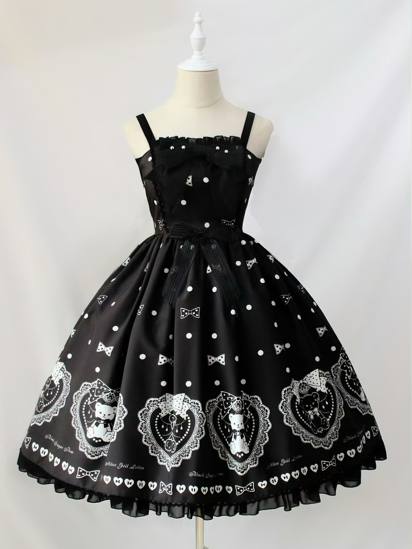 【受注予約~9/16】Brown Sugar Bear ジャンパースカート【Alice Girl】