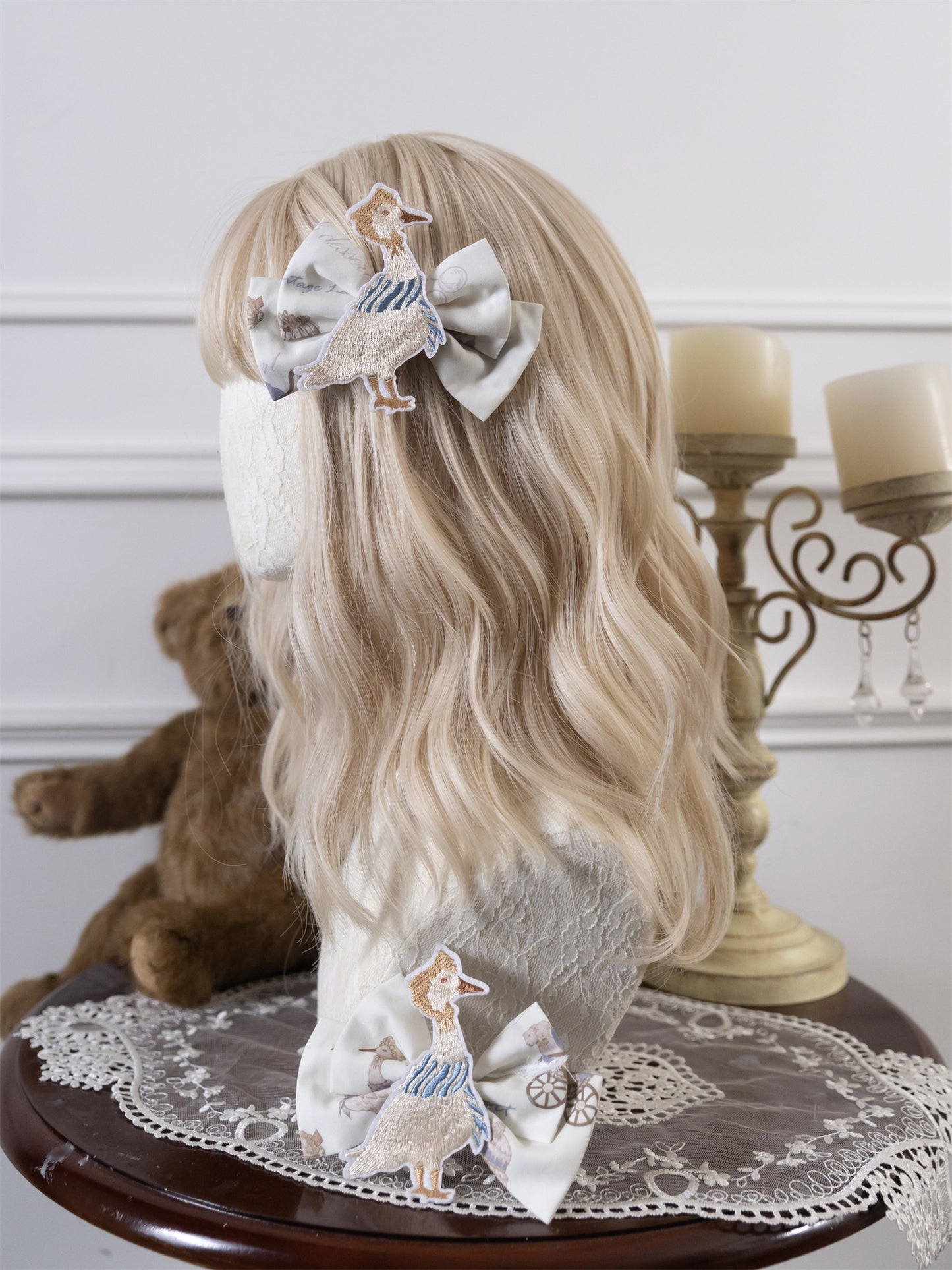 【受注予約~12/10】Antique Dessert Shop アクセサリー【babyblue】