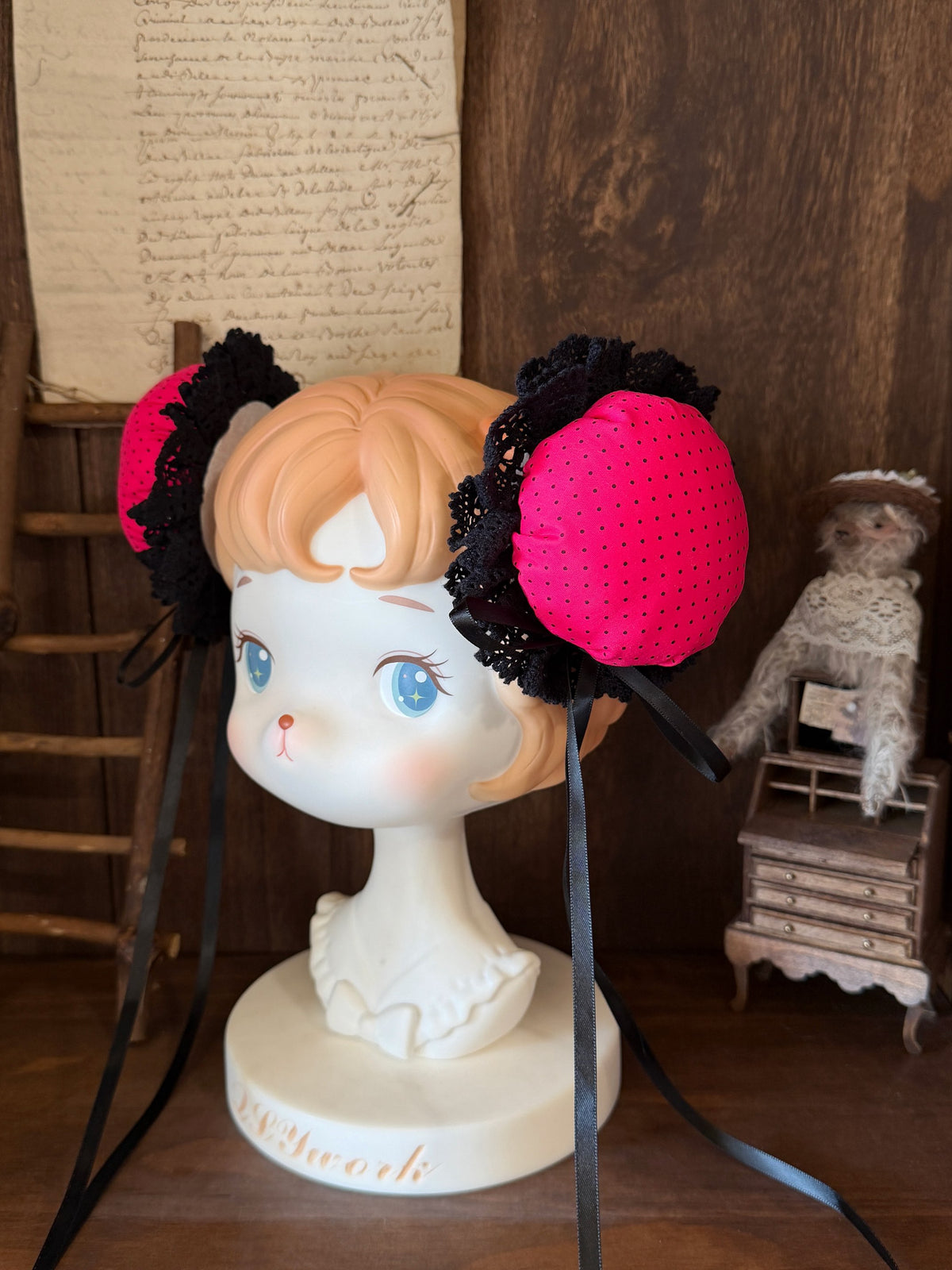 【受注予約~10/6】Cinnabar Decree ワンピース・お団子セット【Sugar Cookies】