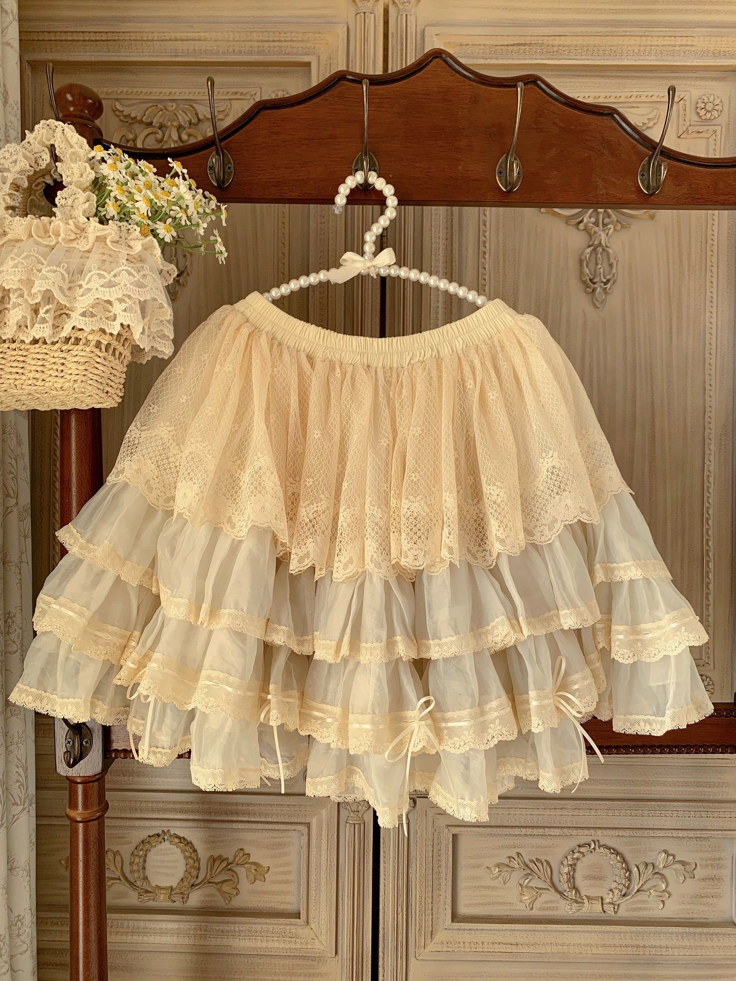 【受注予約~6/5】Midsummer Dance スカート【Flower Bouquet】