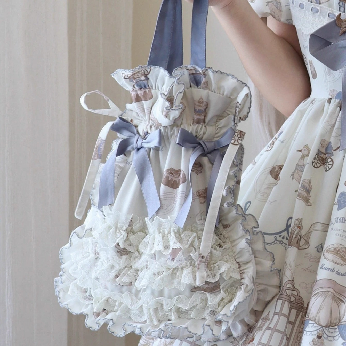 【受注予約~12/10】Antique Dessert Shop アクセサリー【babyblue】