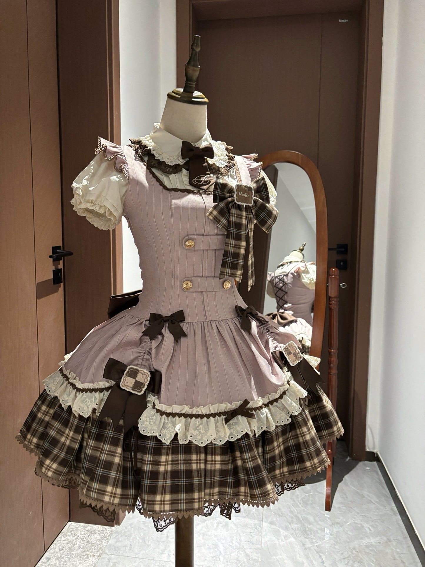 【受注予約~11/27】Cookie Detective ジャンパースカート【MQ】