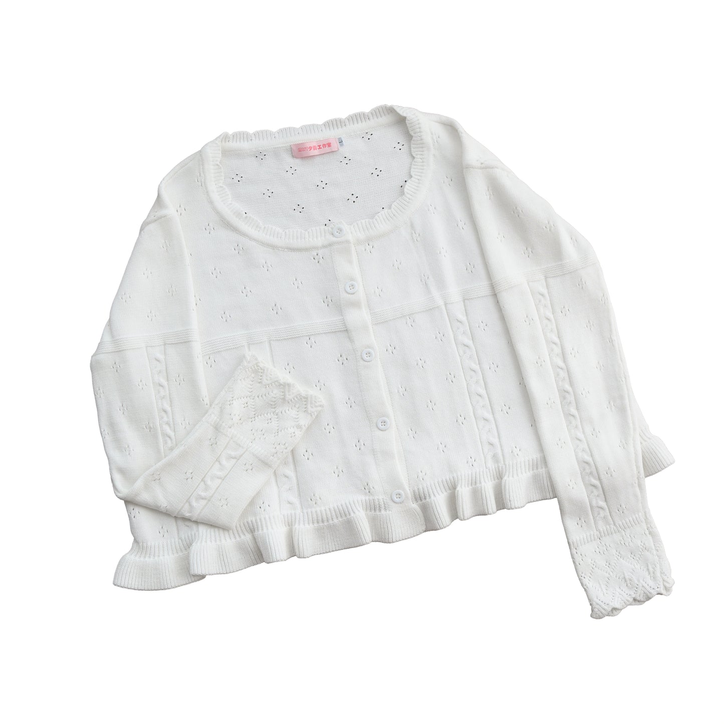 ラウンドネックニットトップス【MIST】