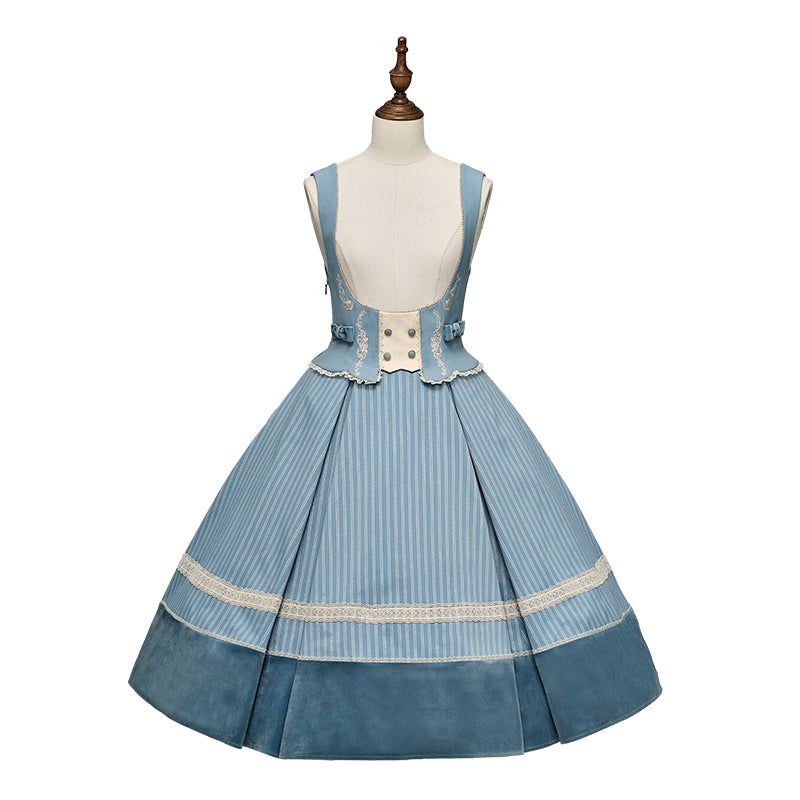 【受注予約~10/30】Austen's Letters ジャンパースカート(タイプ2)【NDC】