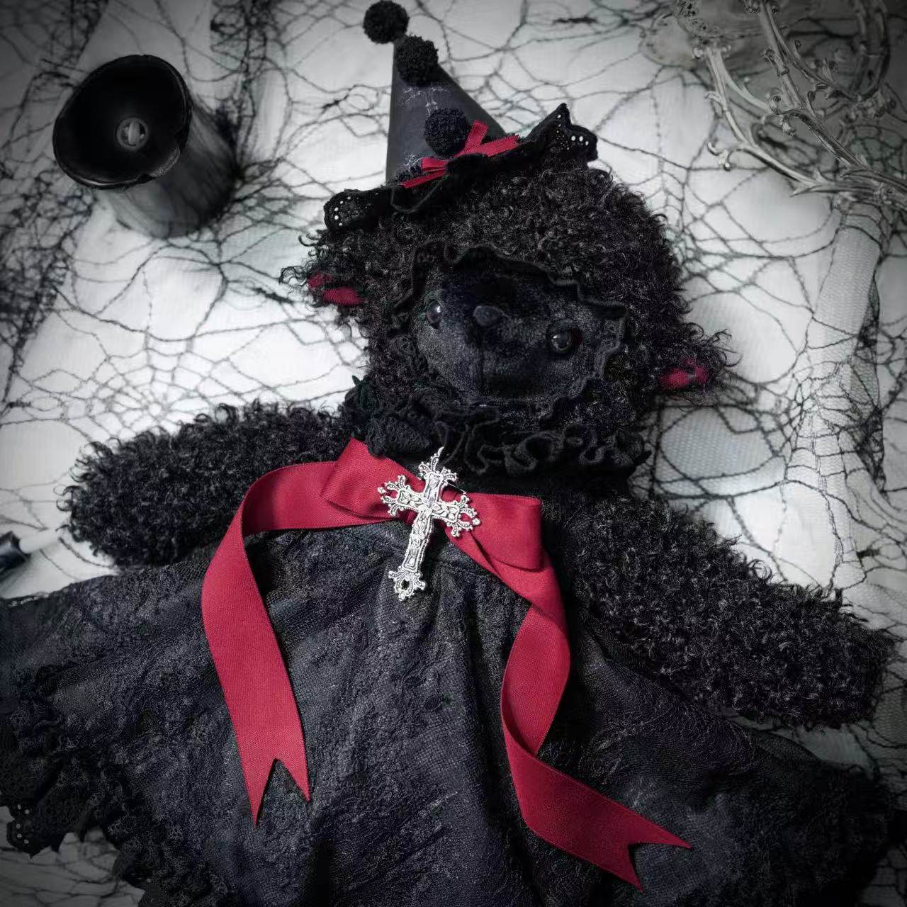 【受注予約~2/12】Broken Sheep ぬいぐるみバッグ【黒眼窩診療室】