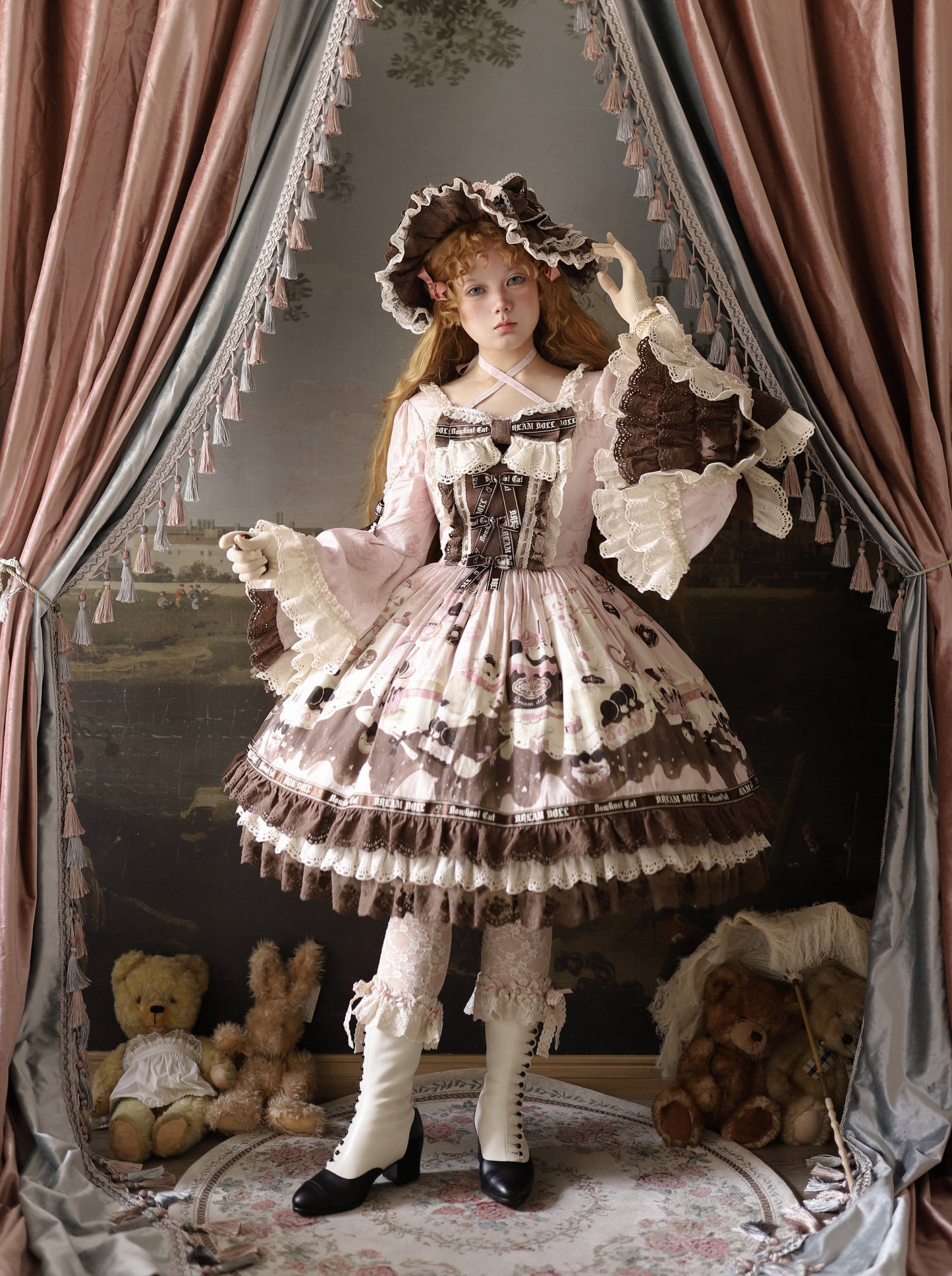 【受注予約~1/28】Ollie Ollie ワンピース・ジャンパースカート・ブラウス【Dream Doll】