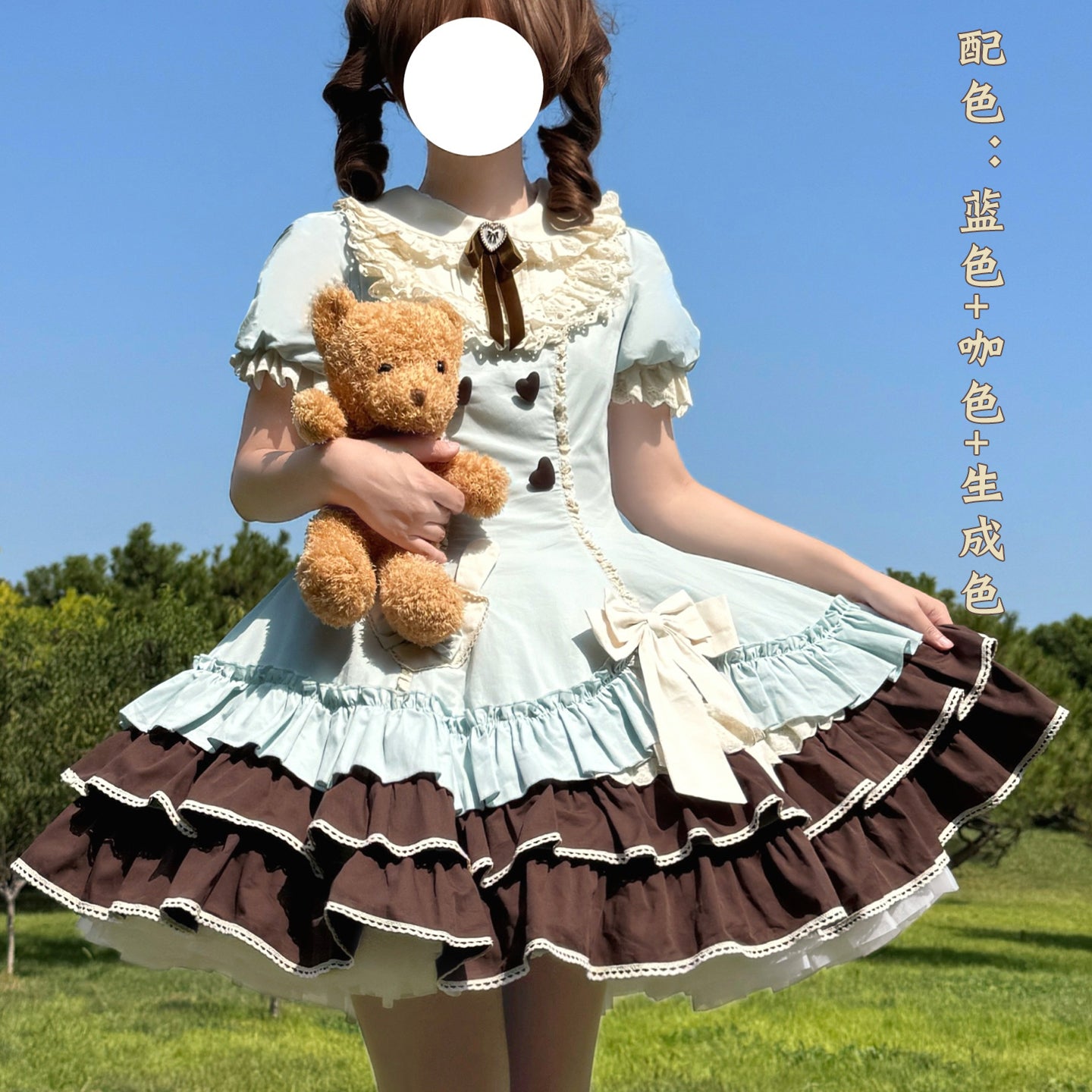 【受注予約~11/19】バターの蕾 ワンピース【織綿園】