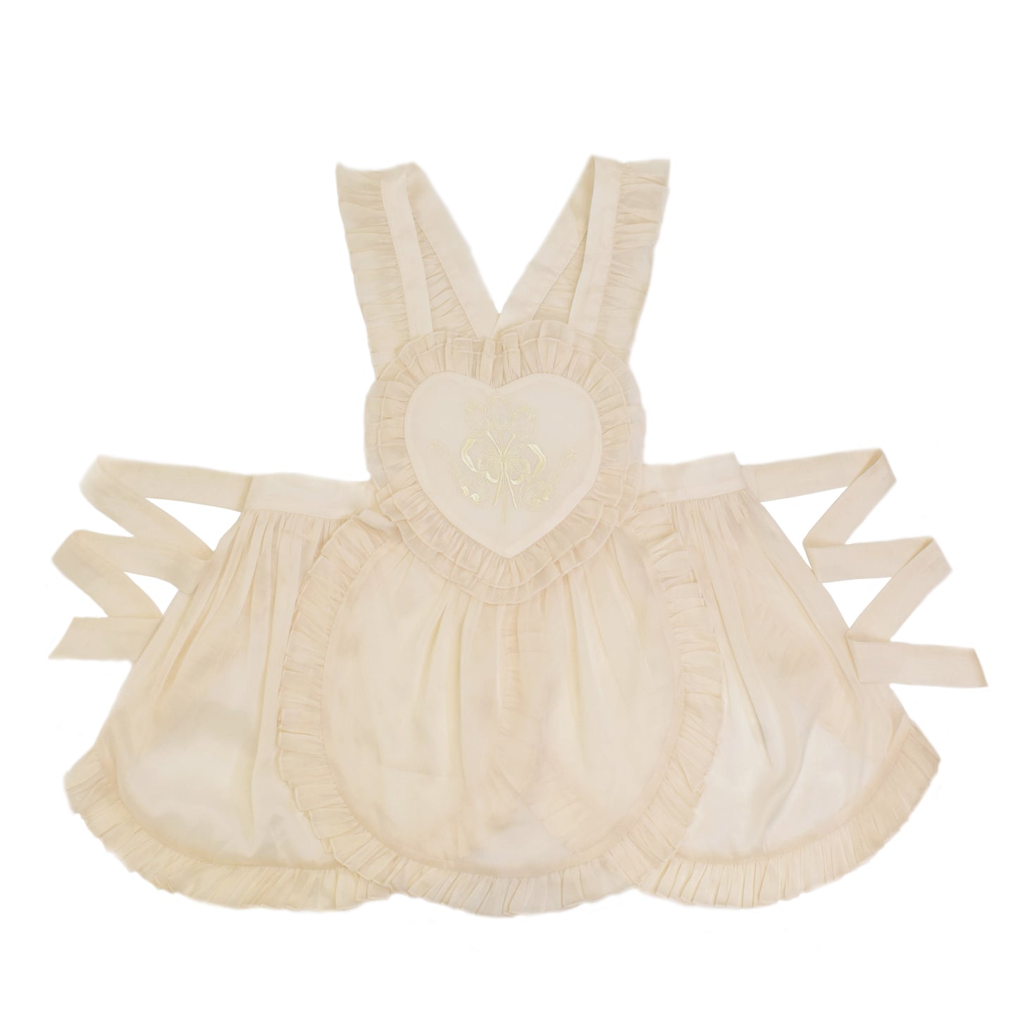 【受注予約~2/25】RETRO FLOWER エプロン・アクセサリー【南十字宇宙洋服社】