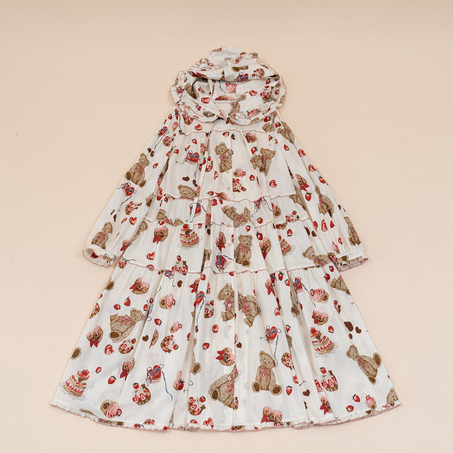 【受注予約~10/9】Chocolate Bear 2.0 ワンピース【Maple Sugar】