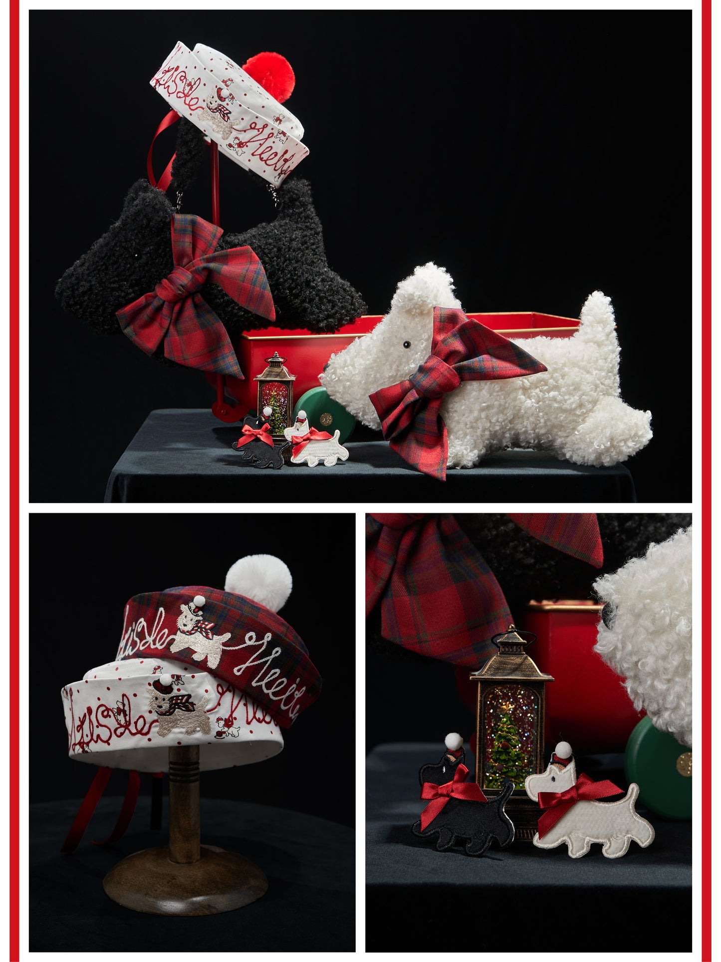 Puppy and WoolBall アクセサリー【iris de nuit】