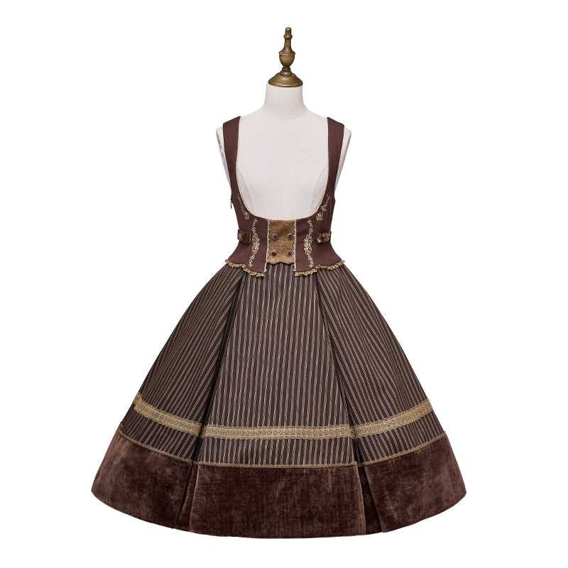 【受注予約~10/30】Austen's Letters ジャンパースカート(タイプ2)【NDC】