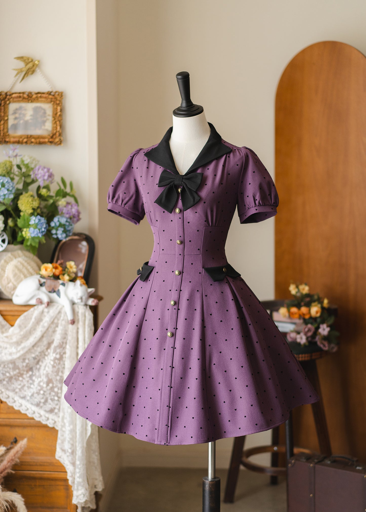 Wald-POLKA-DOT-Kleid [Forest Wardrobe]