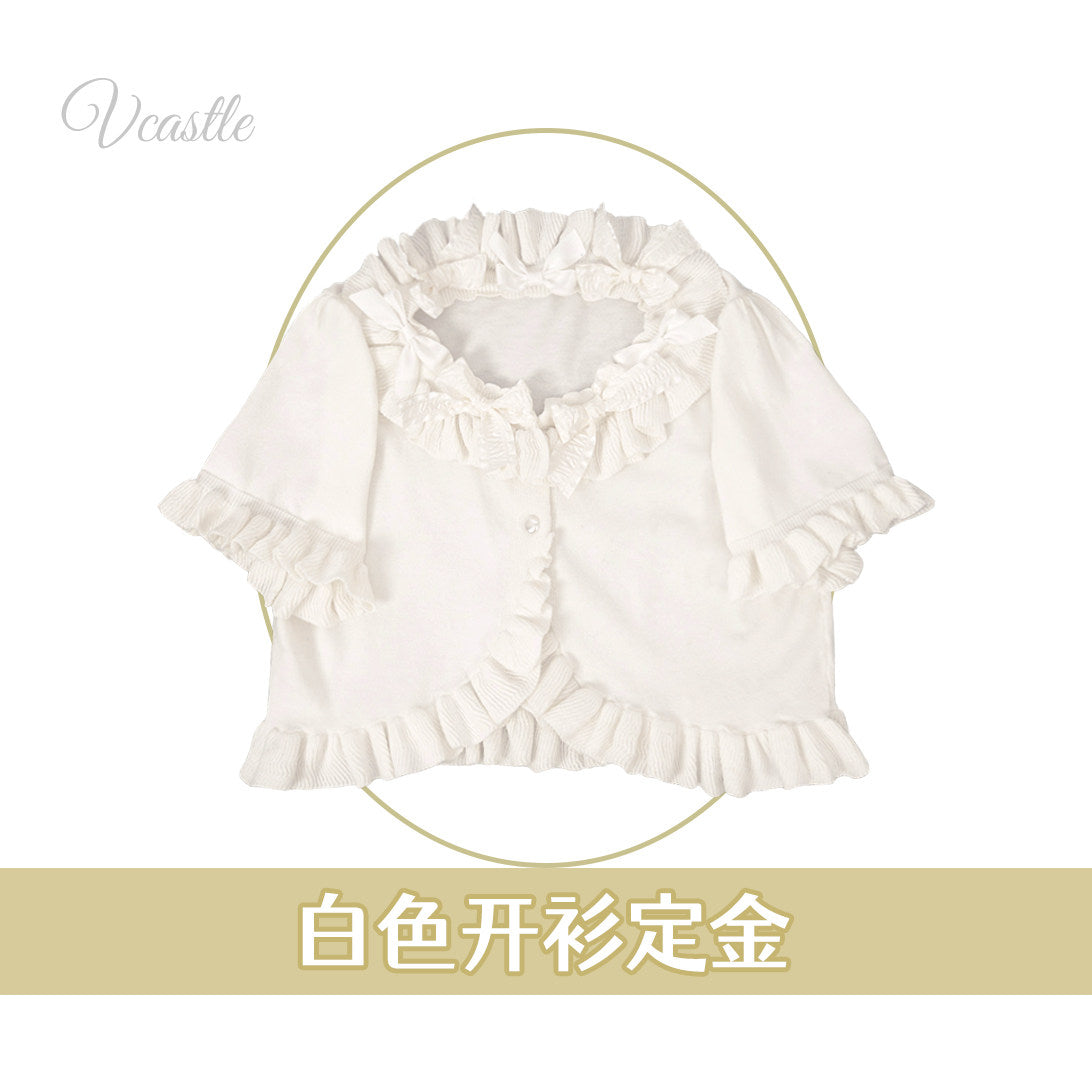 【受注予約~4/29】宝石糖 カーディガン【VCastle】
