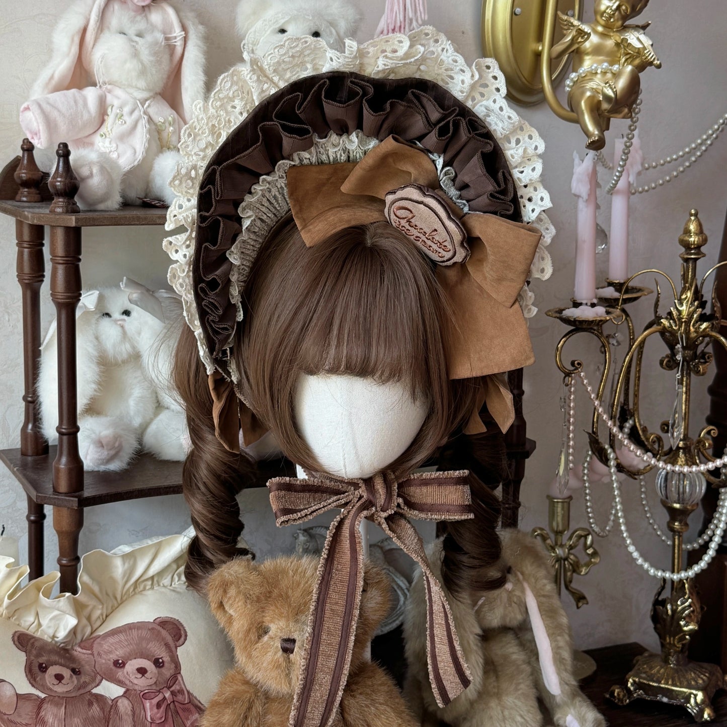 【受注予約~10/9】Hazelnut Cocoa アクセサリー【心动玩偶】
