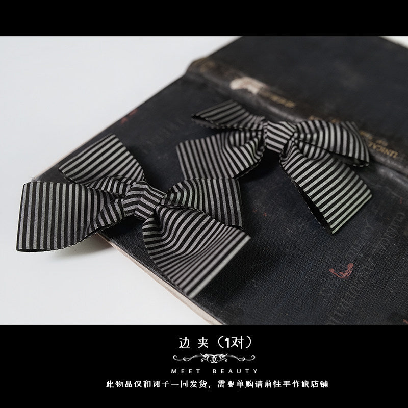 【受注予約~4/30】Striped Diary セットアップ【Lingxi】