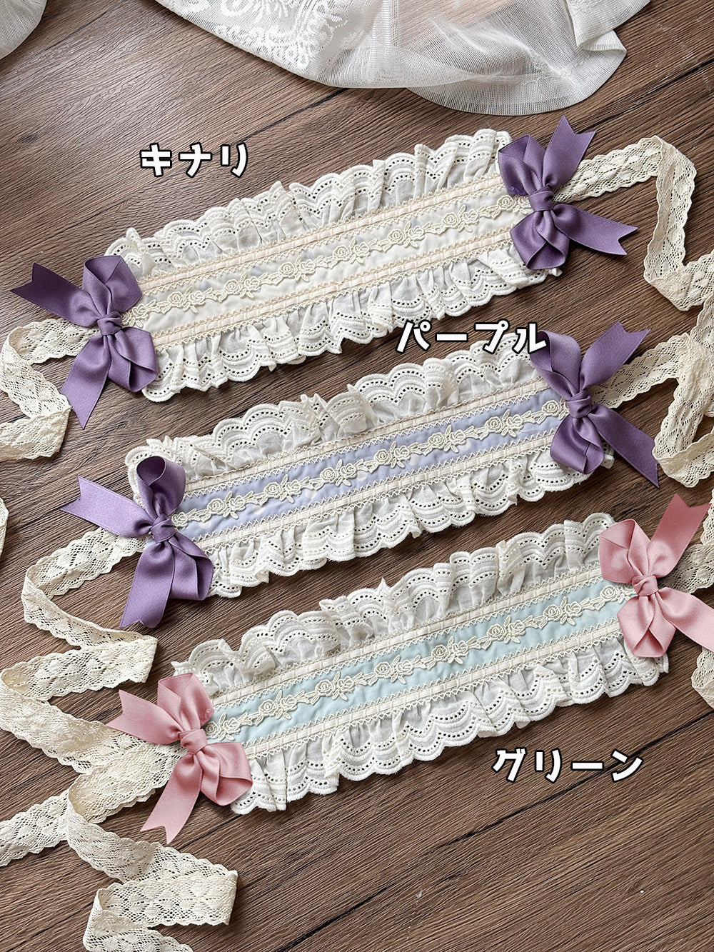 【受注予約~7/23】Little White Goose with Flowers アクセサリー【Miss Cube】