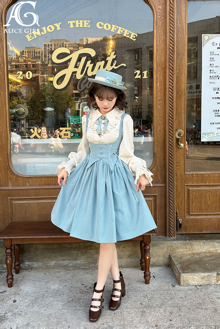 【受注予約~11/16】Doll's House ジャンパースカート(無地)【Alice Girl】
