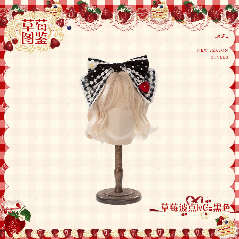 【受注予約~11/18】Strawberry Cake Illustration アクセサリー【花与珍珠匣】