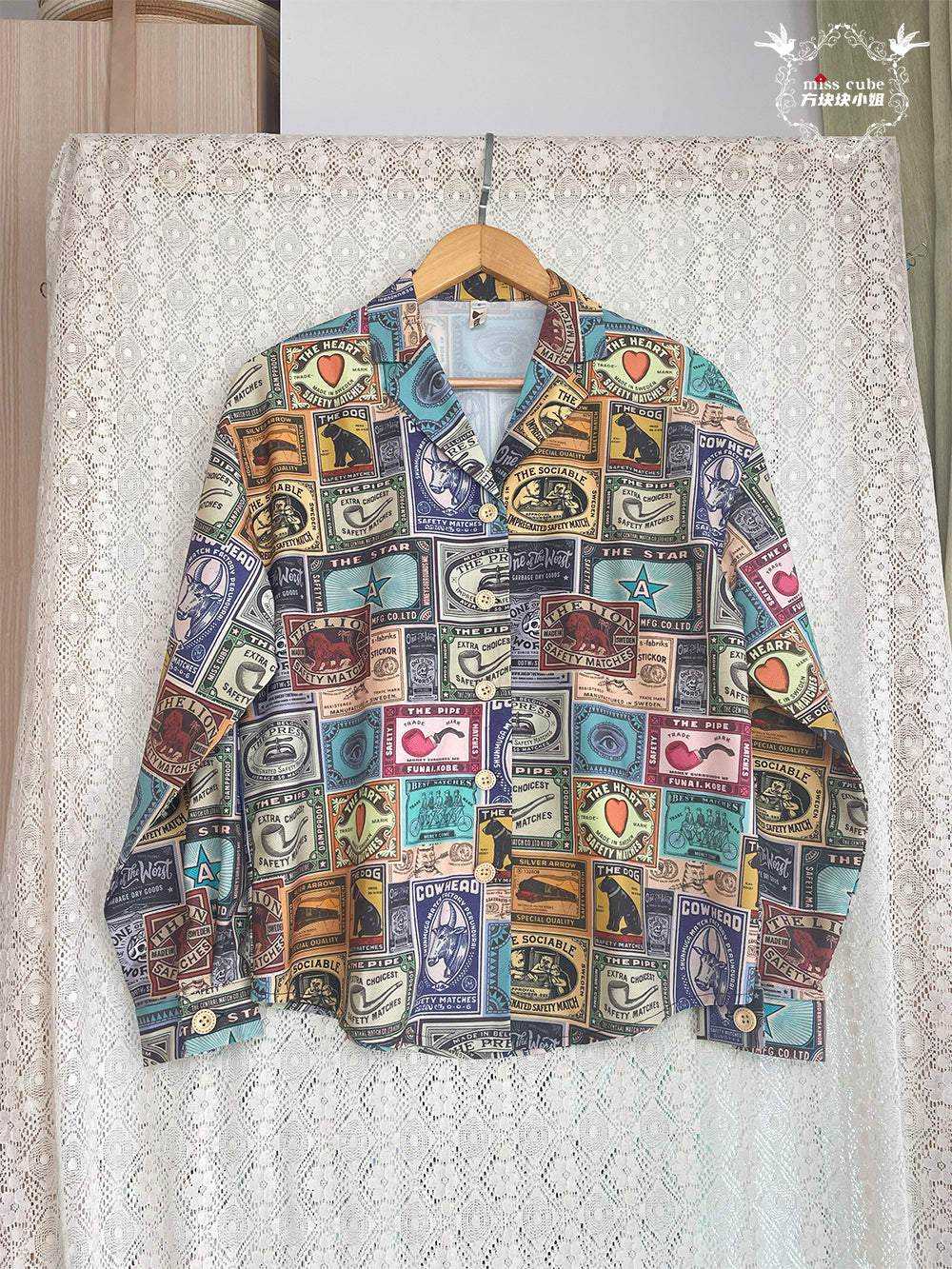 Antique Labels ブラウス【Miss Cube】