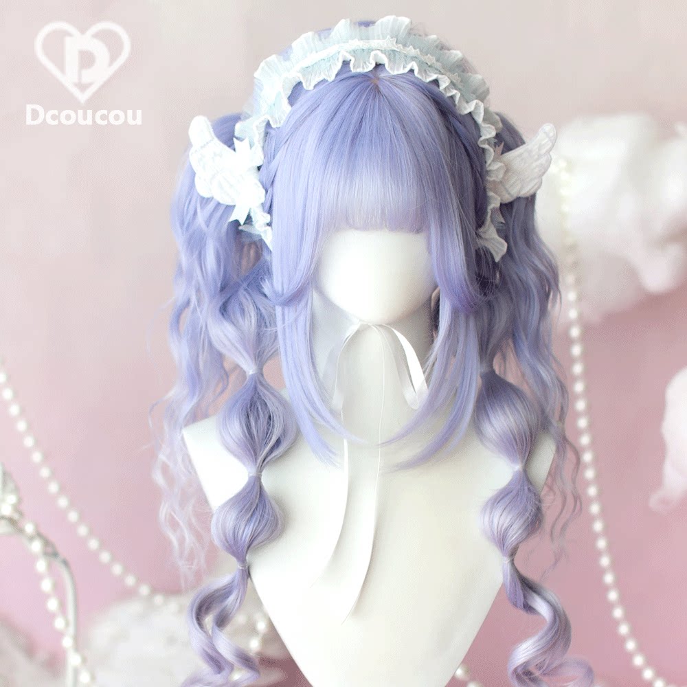 【受注予約~4/16】Pinecone ツインテールウェーブウィッグ【DCOUCOU】